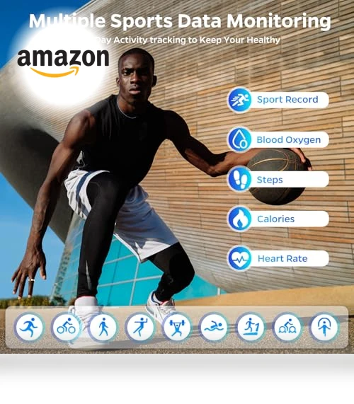 Smart Health Ring - Waterproof Fitness Tracker with Sleep Monitoring — Smart Rings, Emerhome