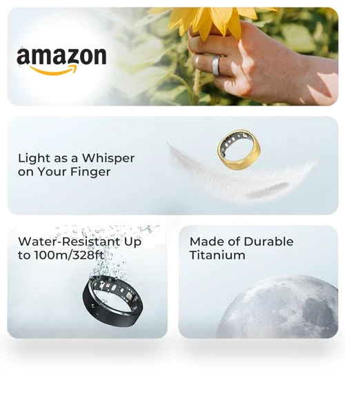 Smart Ring Health Tracker with 7-Day Battery Life — Smart Rings, RingConn