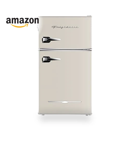 Retro Mini Fridge with Freezer & Side Bottle Opener - 3.1 Cu Ft Compact Refrigerator — Mini Fridges, Frigidaire