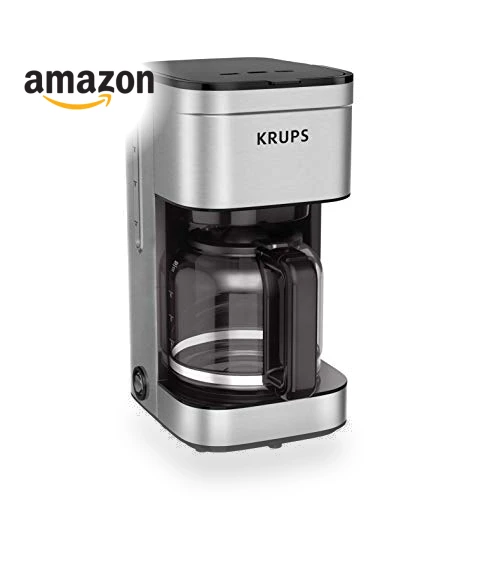 10-Cup Drip Coffee Maker with Reusable Filter — Coffee & Espresso Combos, KRUPS