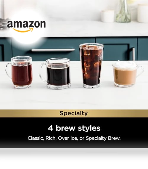 Specialty Single-Serve Coffee Maker with Built-In Milk Frother, K-Cup Pod Compatible — Single-Cup Coffee Makers, Ninja