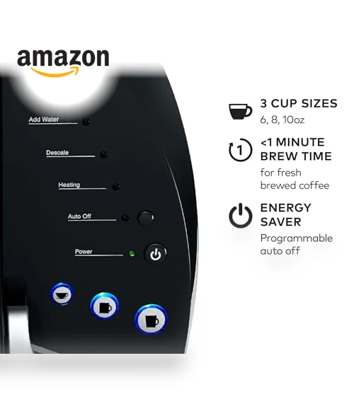 Single Serve K-Cup Pod Coffee Maker with Removable Reservoir — Single-Cup Coffee Makers, Keurig