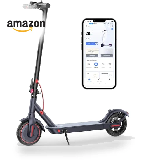 Electric Scooter for Adults with 350W Motor, 281Wh Battery, 8.5" Tires, Up to 22 Miles Range — Electric Vehicles, Qlaway