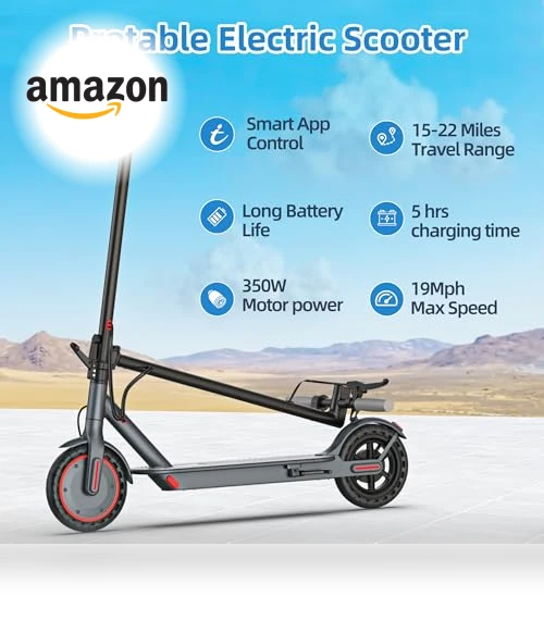 350W Electric Scooter for Adults with APP Control — Push Scooters, Joyhis