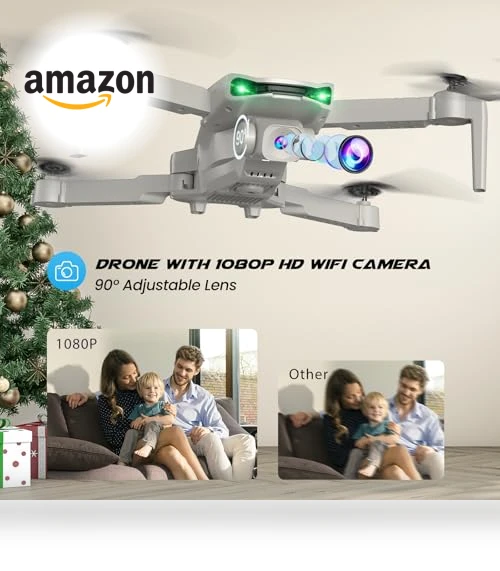 1080P Camera Drone with Altitude Hold, RC Quadcopter for Beginners — Drones, SIMREX