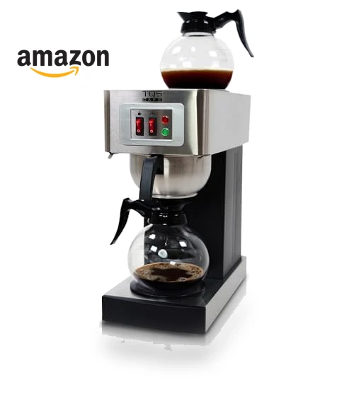12-Cup Commercial Coffee Maker Stainless Steel - Double Coffee Machine — Coffee Makers, Existing Beauty