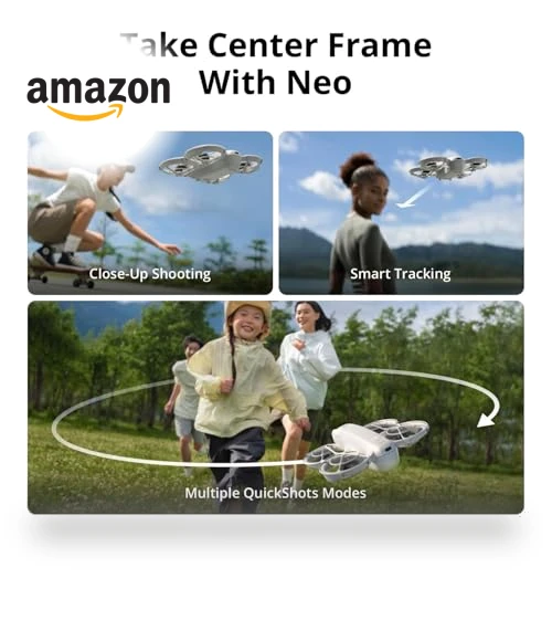 Mini Drone with 4K UHD Camera, Self Flying, Subject Tracking — Drones, DJI