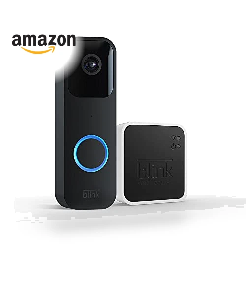 Video Doorbell with Sync Module 2, Two-year battery life, HD video — Smart Home Security, Blink