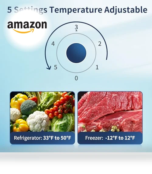 Apartment Size Refrigerator with Freezer — Mini Fridges, BANGSON