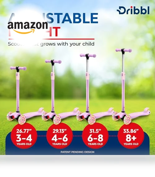 3-Wheel Kids Scooter — Electric Vehicles, Dribbl