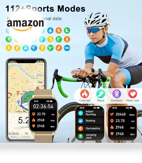 Fitness Tracker Smart Watch — Smartwatches, Boquaw