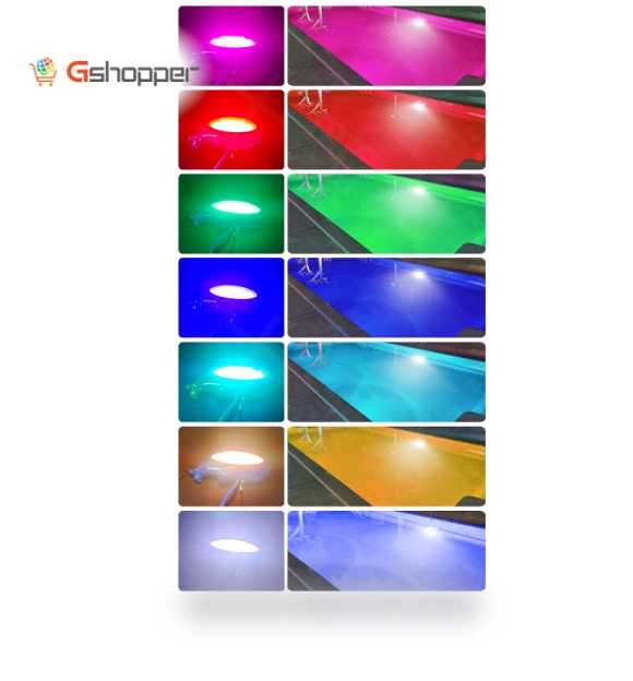 Swimming Pool Wall Mounted Underwater Ambient Light — Lighting, KESHU