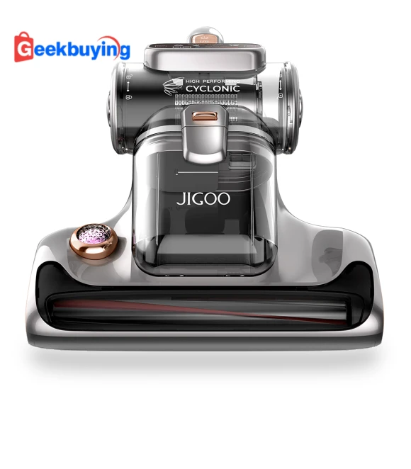 Dual-Cup Smart Bed Vacuum Cleaner for Mattress with UV Light — Vacuums, JIGOO