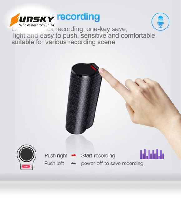 Smart HD Noise Reduction Voice Control Recording Pen — Portable Audio Recorders