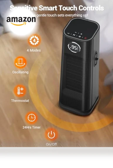 Space Heater for Indoor Use — Portable Heating Solutions, Sunnote