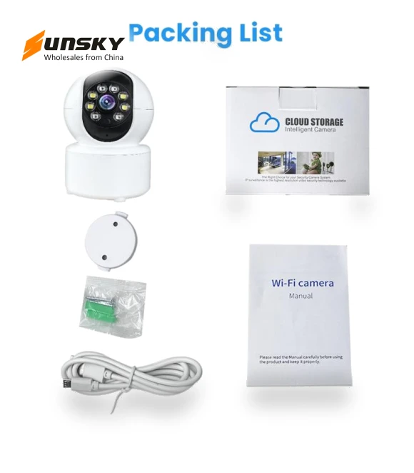 Mini 360 PTZ WiFi Surveillance Camera — Security Cameras