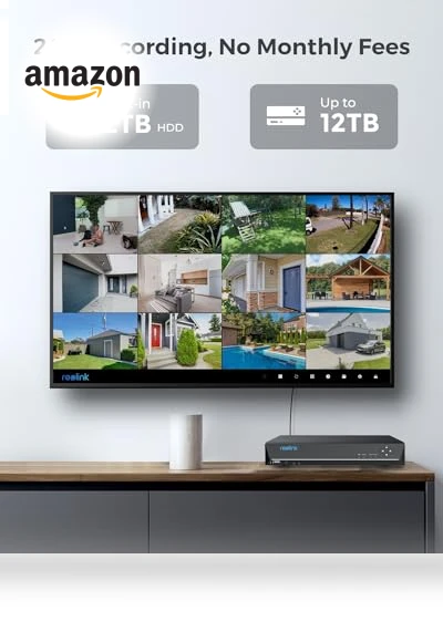 8CH 4K Home Security Camera System — Security Cameras, Reolink