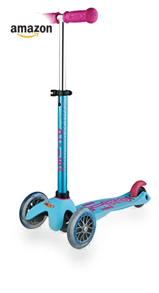 Mini Deluxe Three Wheeled Scooter — Push Scooters, Micro