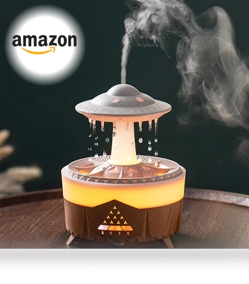 Raindrop Humidifiers for Bedroom — Air Moisturizers, fuliying
