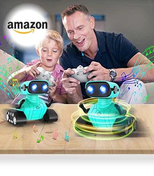 Rechargeable RC Robot Toy — Interactive Figures & Robots, Hamourd