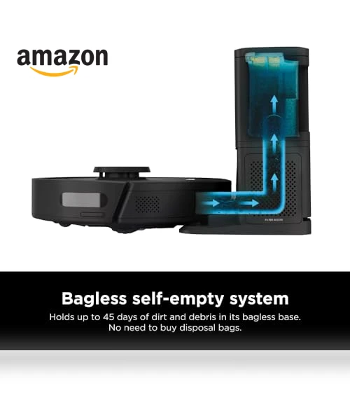 Self-Emptying Robot Vacuum — Smart Cleaning Robots, Shark