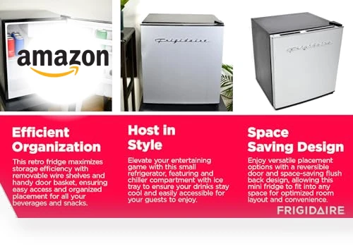 Stainless Steel Mini Fridge — Mini Fridges, Frigidaire