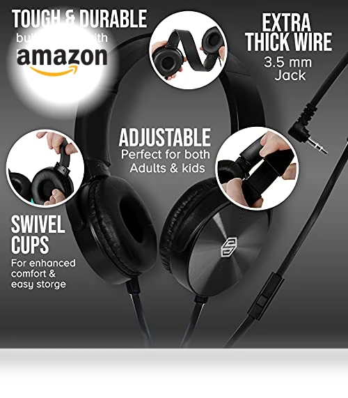 Student On Ear Comfy Swivel Earphones — In-Ear Headphones, Sonitum