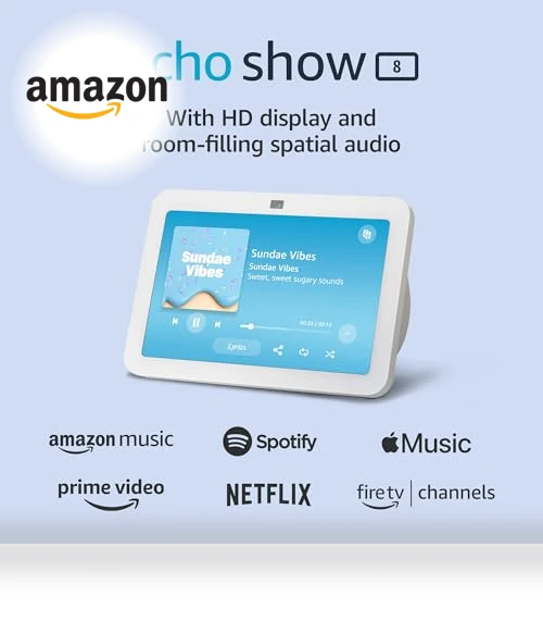 Smart Display with Spatial Audio — Television, Amazon