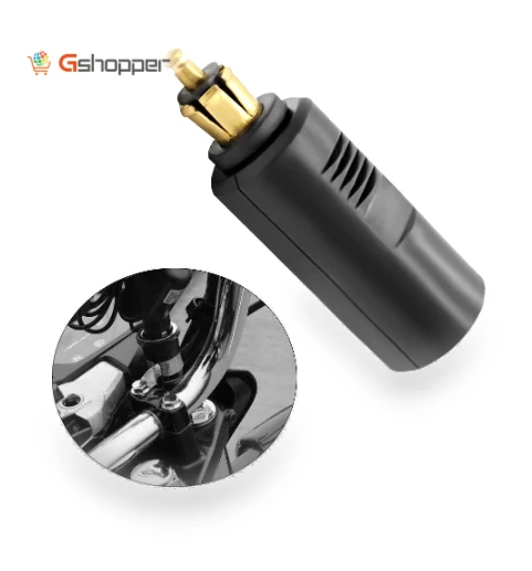 DIN Socket To Cigarette Lighter Converter Adapter — Converters