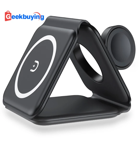 Portable 3-in-1 Magnetic Wireless Charger — Chargers