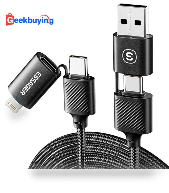 4 in 1 Charging Cable — Charging Solutions, ESSAGER