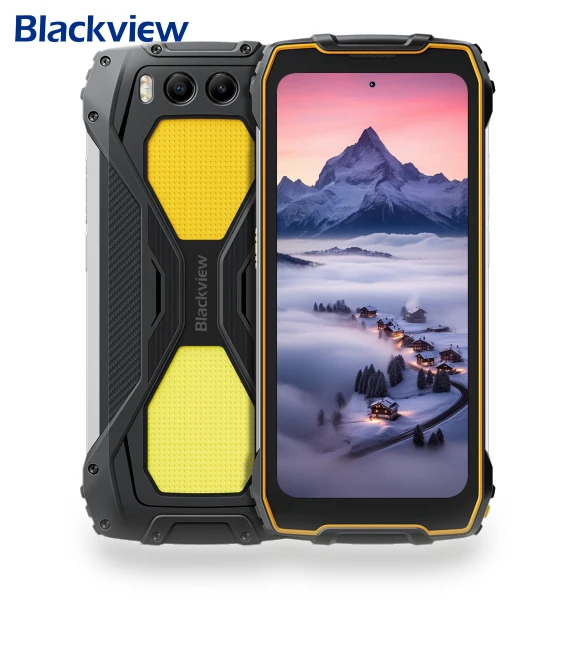 6.67-Inch 90Hz Display Helio G81 6+256GB 15000mAh Night Vision Camera Camping Light 4G Ruggedized Cellphone — Mobile Internet Solutions, Blackview