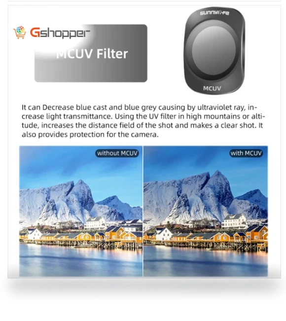 Camera Filter — Camera Gear, Sunnylife
