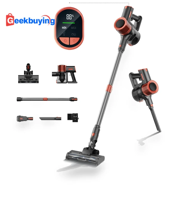 Cordless Vacuum Cleaner — Sweepers, JIGOO