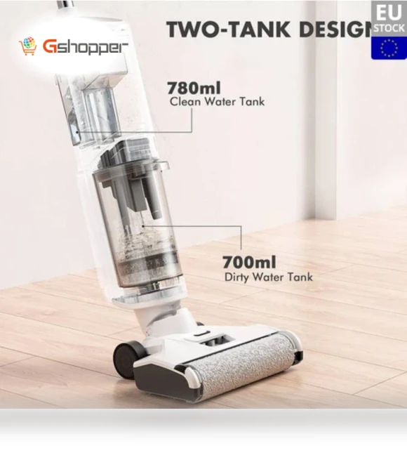 PowerScrub 2 Wet Dry Cordless Vacuum Cleaner — Sweepers, Neakasa