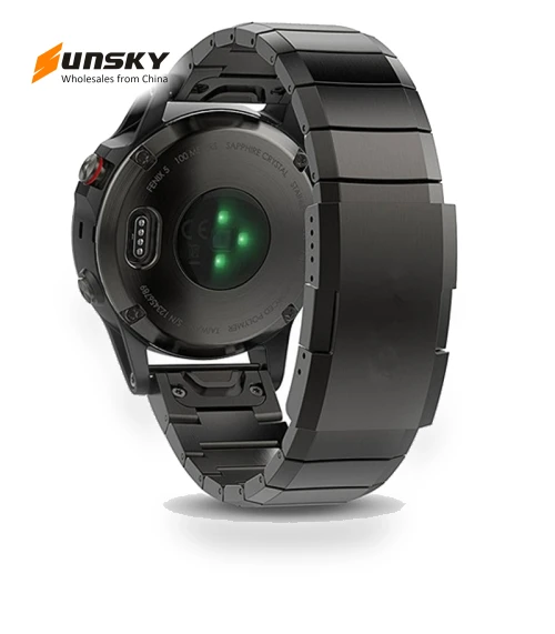 Titanium Alloy Quick Release Watch Band — Bands, Garmin