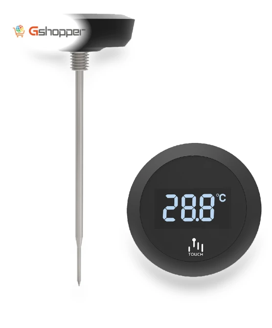 Electronic Touch Screen Digital Display Household Food Thermometer — Instant-Read