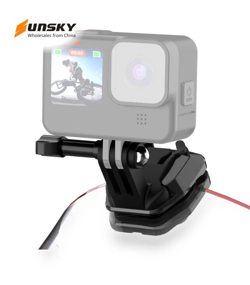 Motorcycle Windshield Action Camera Mount Clip — Camera Brackets, PULUZ