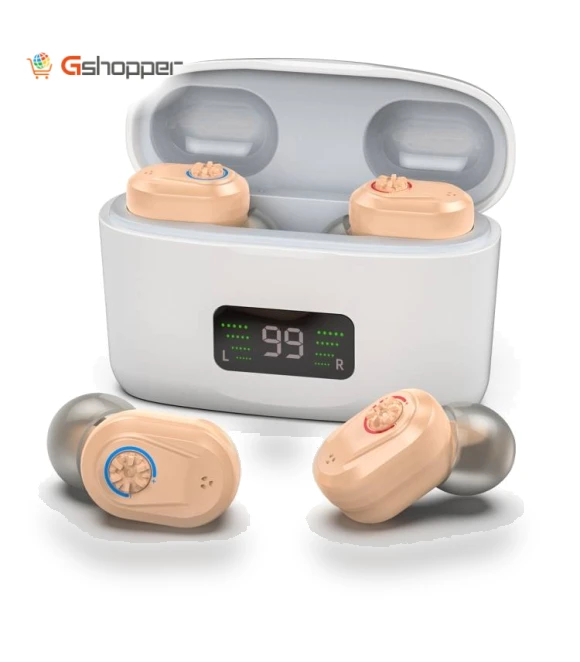 In-Ear Moving Iron Performance Digital Display Sound Amplifier Hearing Aid Headphones — In-Ear Headphones