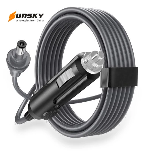 Mini Car Charger Cigarette Lighter To DC5.5 x 2.1mm Car Waterproof Power Cable — Phone Accessories, EDUP