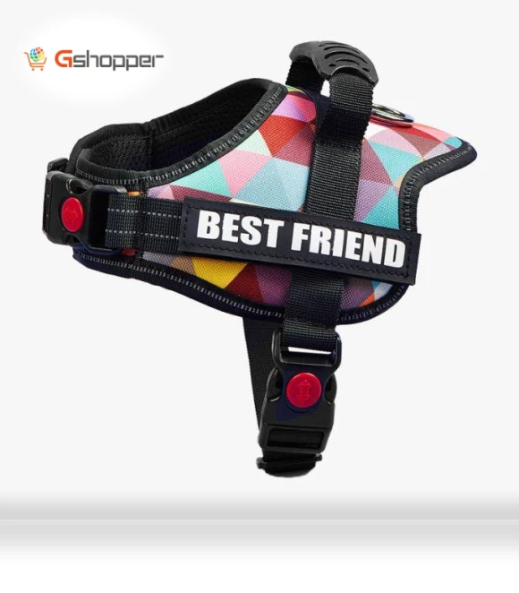 Dog Chest Strap with Night Reverse Light — Vests