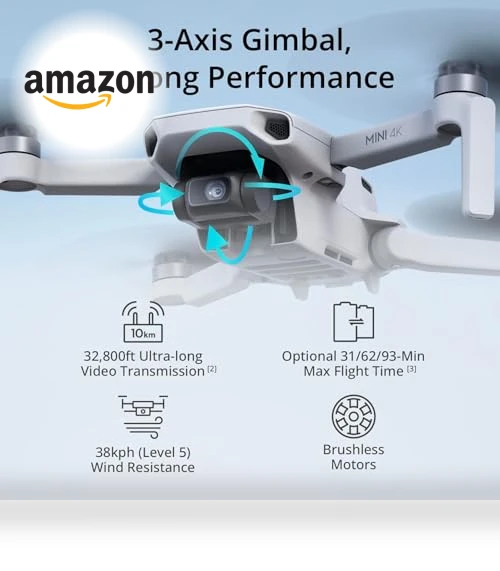Drone with 4K UHD Camera — Drones, DJI