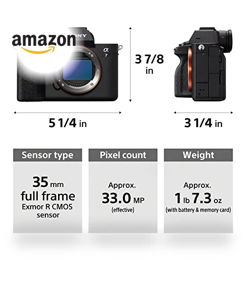 Full-frame Mirrorless Interchangeable Lens Camera with Zoom Lens Kit — Mirrorless Cameras, Sony