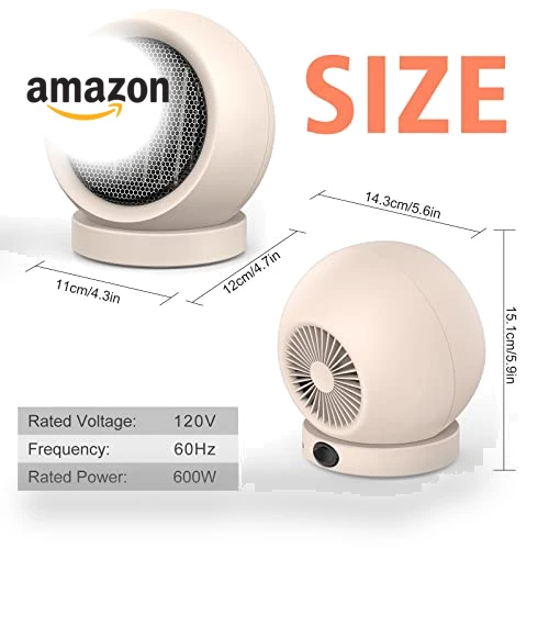 Portable Electric Desktop Heater — Portable Heating Solutions, Coolfor