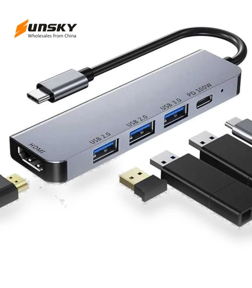 USB C to HDMI Multiport Hub Adapter — USB Hubs