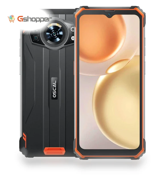 6.583-Inch 6+128GB 13000mAh Massive Battery 4G Ruggedized Smartphone — Battery Charger Cases, OSCAL