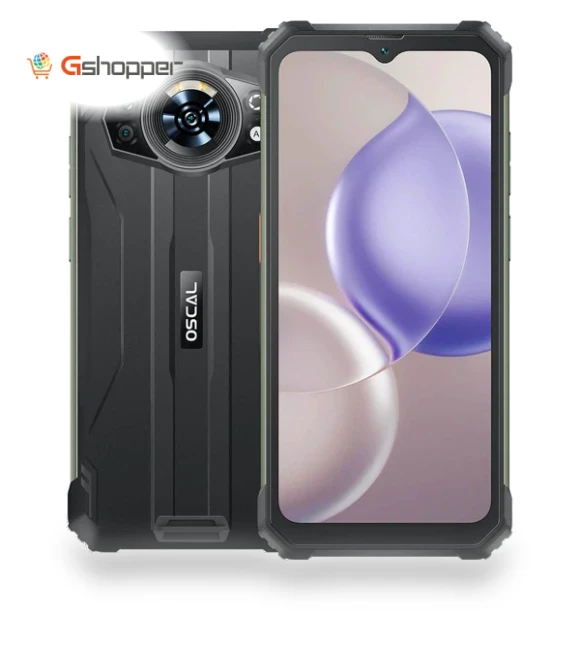 6.583-Inch 6+128GB 13000mAh Massive Battery 4G Ruggedized Smartphone — Battery Charger Cases, OSCAL