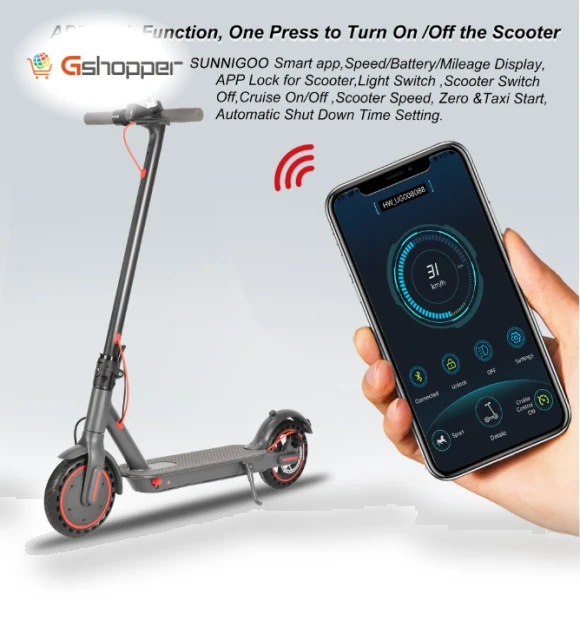 8.5 inch Electric Scooter — Electric Self-Balancing Scooters, SUNNIGOO