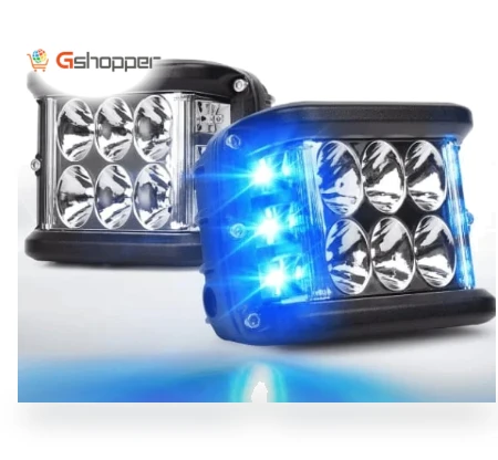 Car Dual Sides LED Dual Color Light — Light Kit