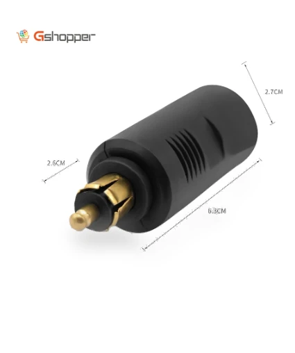 DIN Socket To Cigarette Lighter Converter Adapter — Converters
